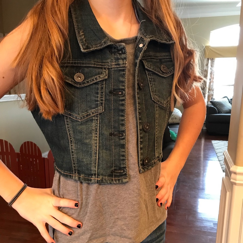 Rue 21 jean jacket/vest